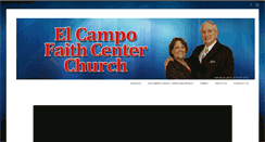 Desktop Screenshot of elcampofaithcenterchurch.com